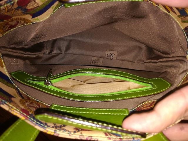 borsa borsetta bolsa sac vintage verde donna