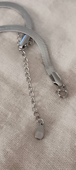 Collar gargantilla plana serpienteLPM