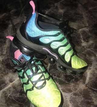 Nike Vapormax Verdes/Azules