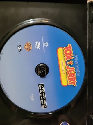 3 Dvd de Tom y Jerry