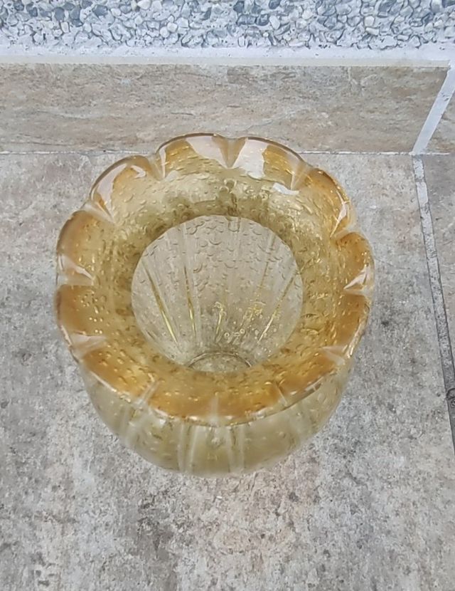 JARRON DE CRISTAL EFECTO BURBUJAS