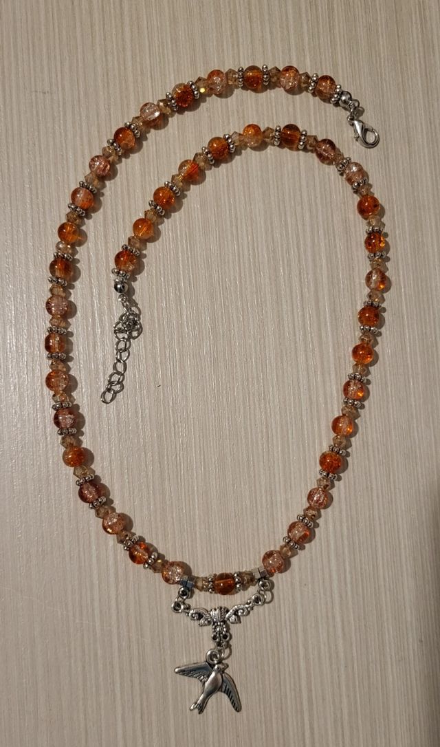 Colane con perline di vetro