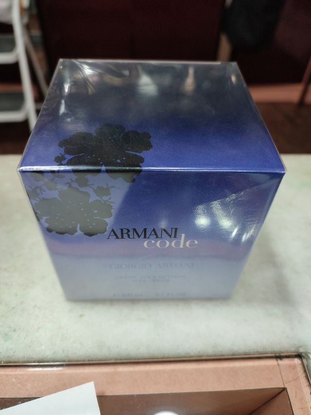 Crema corpo Armani code
