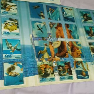 35 card e magneti 3d collezione l' era glaciale