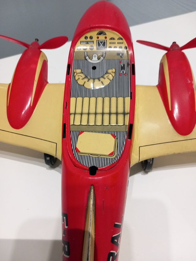 JOUSTRA  giocattolo  latta