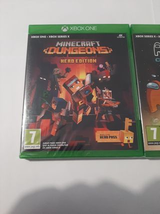 Minecraft y Among Us [PRECINTADO][NUEVO]