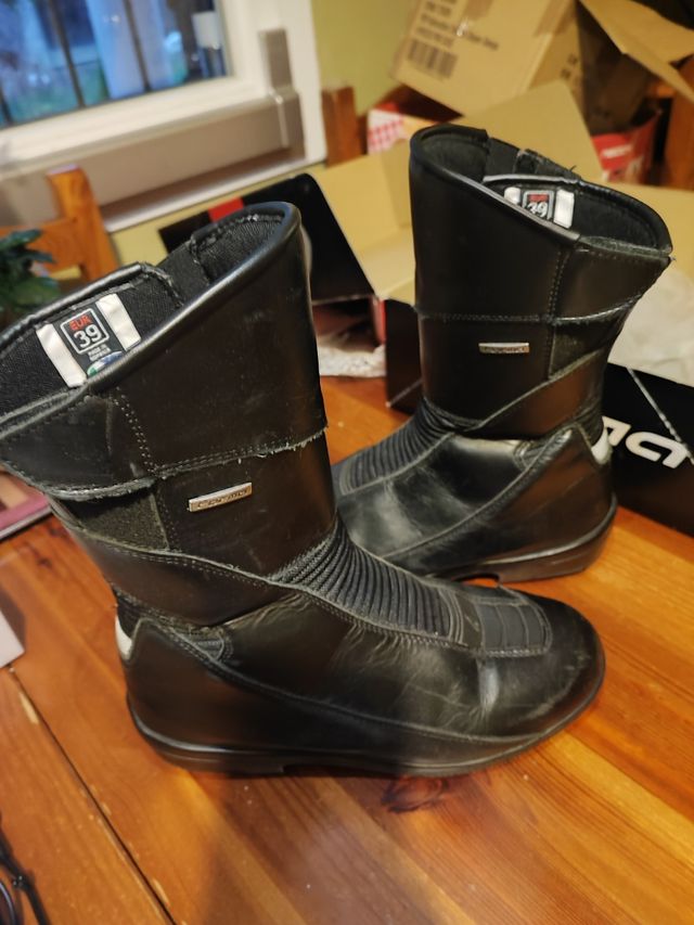 Stivali donna da moto 