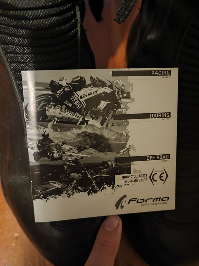 Stivali donna da moto 