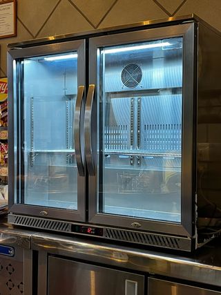 Nevera sobremesa inox