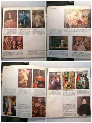 Álbum de cromos El mundo de la pintura