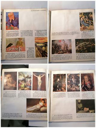 Álbum de cromos El mundo de la pintura