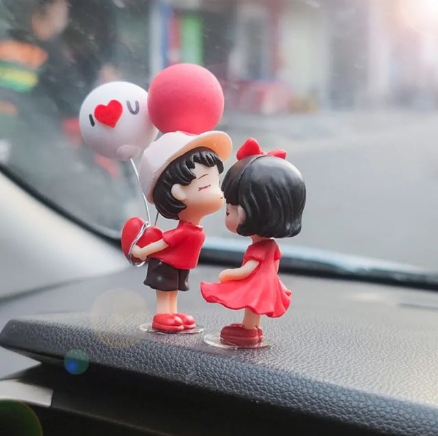 Decoración Salpicadero Coche PAREJA SAN VALENTÍN 