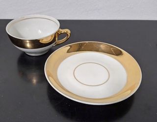 TAZAS Y PLATOS DE CAFÉ VINTAGE (AÑOS 50)