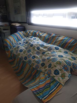 Cubrecamas con Patrón