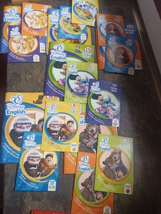 Colección aprende inglés con Disney nuev