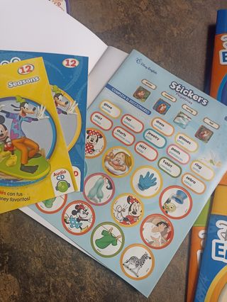 Colección aprende inglés con Disney nuev