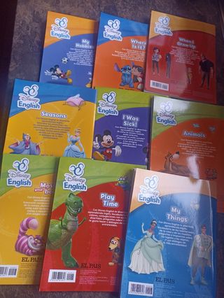 Colección aprende inglés con Disney nuev