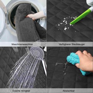 Funda protectora asiento trasero para mascotas