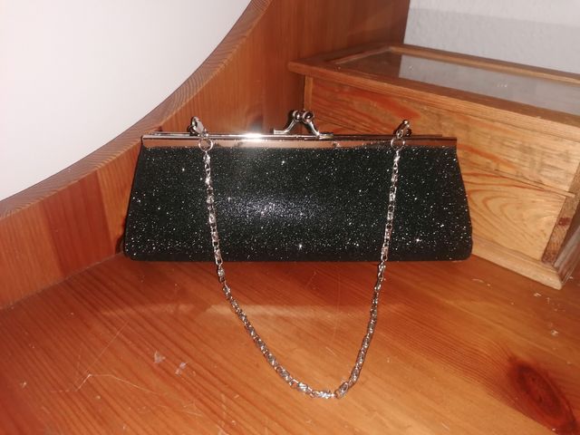 Bolso fiesta negro nuevo