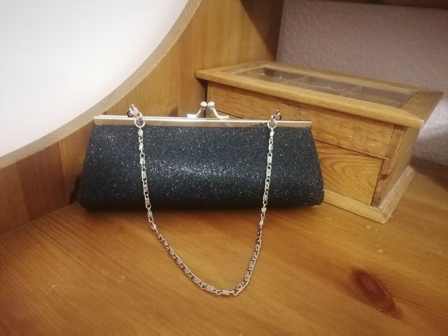 Bolso fiesta negro nuevo