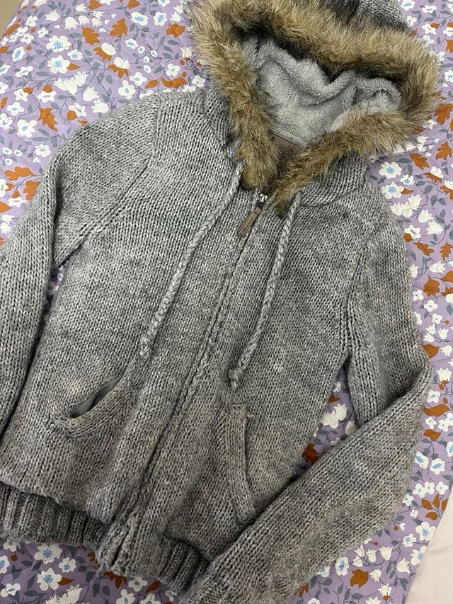 Chaqueta punto de Bershka