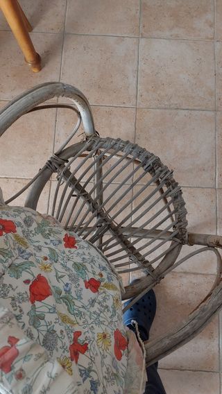 Poltroncina in vimini