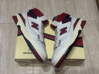 New Balance 650R Aime Leon Dore White Red