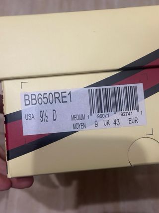 New Balance 650R Aime Leon Dore White Red