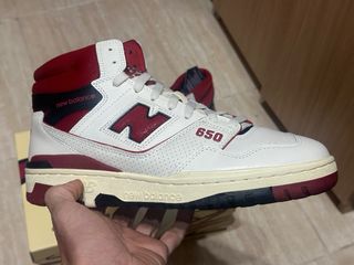 New Balance 650R Aime Leon Dore White Red