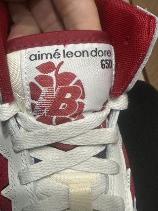 New Balance 650R Aime Leon Dore White Red
