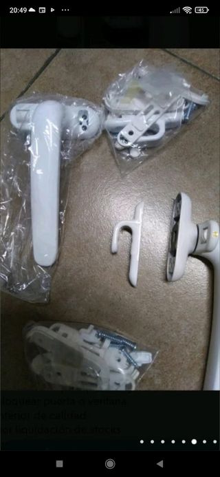 Maneta cierre seguridad marca MR