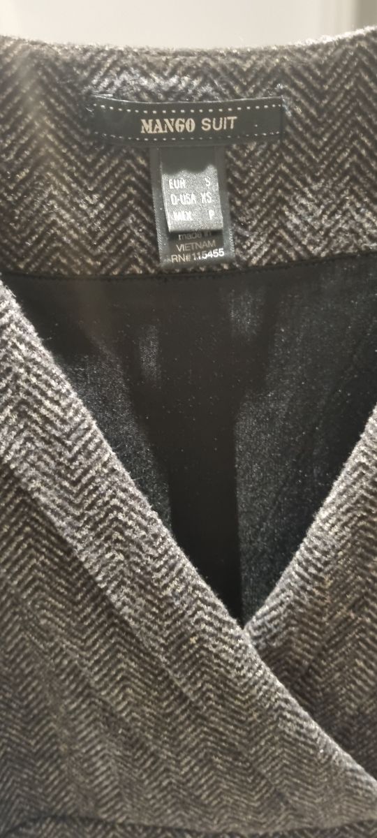 Vestido oficina mango