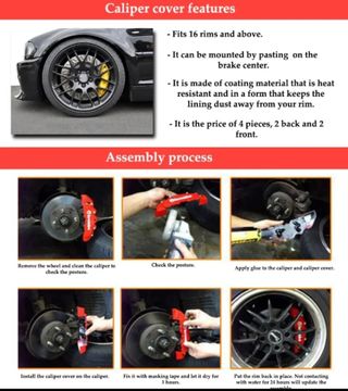kit 4 Cubre Pinzas Freno BREMBO FUENGIROLA 