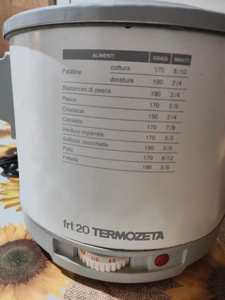Friggitrice Termozeta frt20