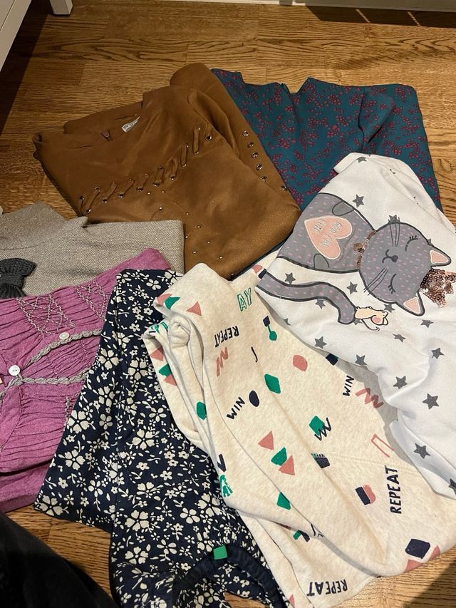 lote ropa niña 8-10 años