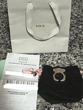 Anillo silueta grande oso Tous 