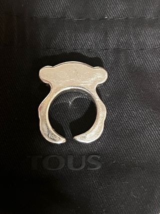 Anillo silueta grande oso Tous 