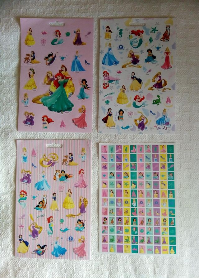 Adesivi Principesse Disney
