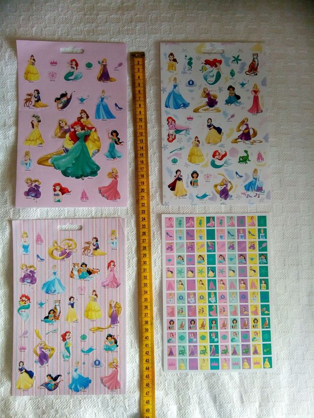 Adesivi Principesse Disney