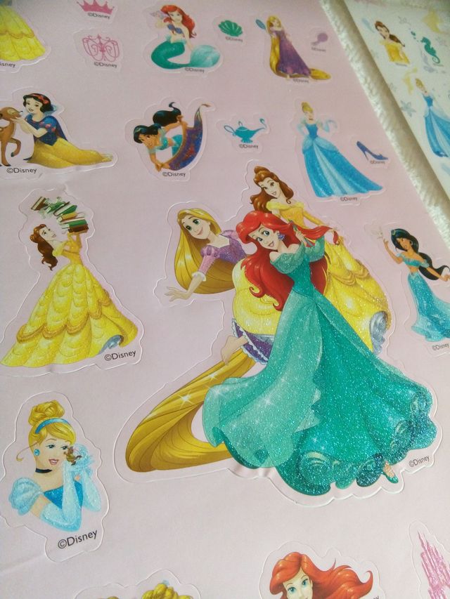 Adesivi Principesse Disney