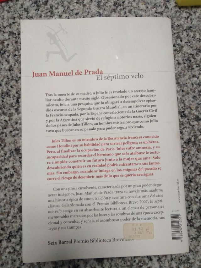 Libro El séptimo velo