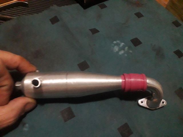 Escape coche rc nitro