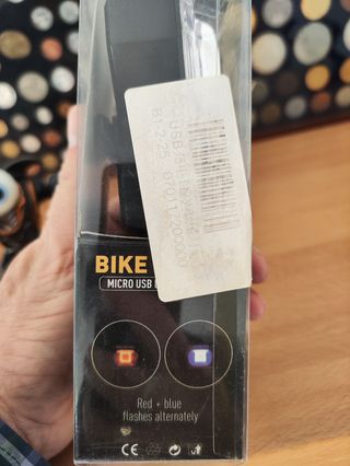 Linterna led para bicicleta