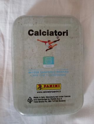 Tinbox Calciatori Panini edizione limi