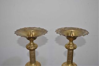 Antichi taglialegna, foglie in bronzo