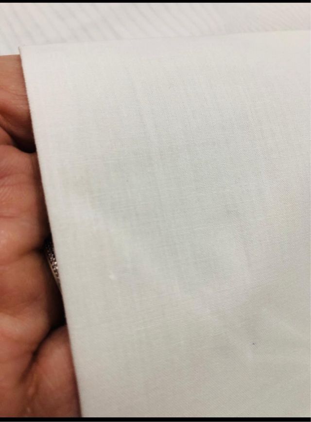 PIEZA DE 14 METROS DE ALGODON ANTIGUO