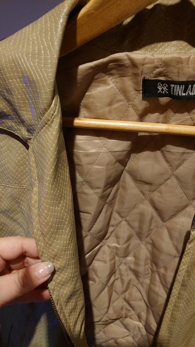 Cazadora mujer animal print