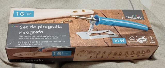 Set de Pirografia + Accesorios