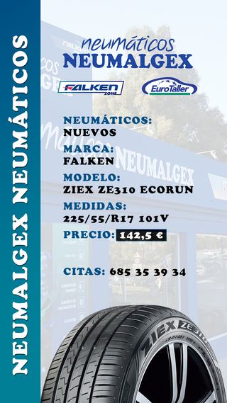 Neumáticos Nuevos 225/55/R17 101V