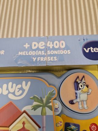 Libro interactivo bluey 3 a 7 años vtech
